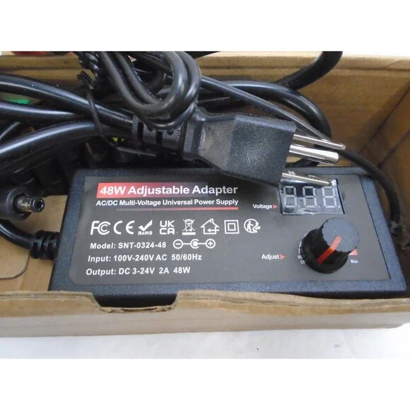 SHNITPWR 3V ~ 24V 3A 72W Power Supply Adjustable DC 3V 5V 6V 9V 12V 15V 16V 18V - Picture 1 of 4